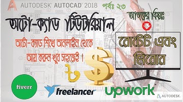 Rotate And Mirror in AutoCAD | AutoCAD Bangla Tutorial