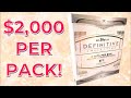 🤯 $2,000 PER PACK! 2021 TOPPS DEFINITIVE COLLECTION CASE BREAK!  (New Release!)