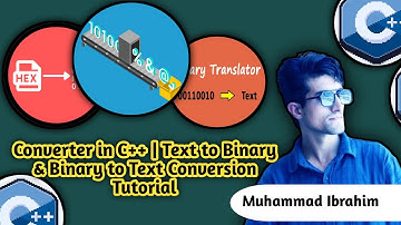Converter in C++ | Text to Binary & Binary to Text Conversion Tutorial | Statement Converter | C++
