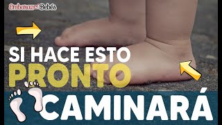 ¿CUÁNDO empieza a CAMINAR UN BEBÉ? 4 SEÑALES que indican que está preparado 👣🎉