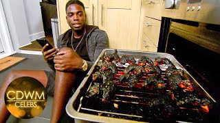 Marcel Burns His Chicken Wings To A Crisp | London | Come Dine With Me Celebs