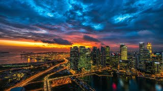 City Life | City Drone Video -  No Copyright Drone Shots | Royalty free drone shots | city shots