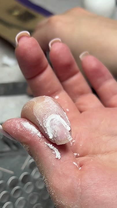 НАРАЩИВАНИЕ НА СЕБЕ НА ГЕЛЕВЫЕ ТИПСЫ/обработка кутикулы/ #nails # ...