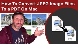 كيفية تحويل JPEG إلى PDF على نظام Mac