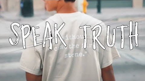 J Sanctified - Speak Truth (Official Video) 