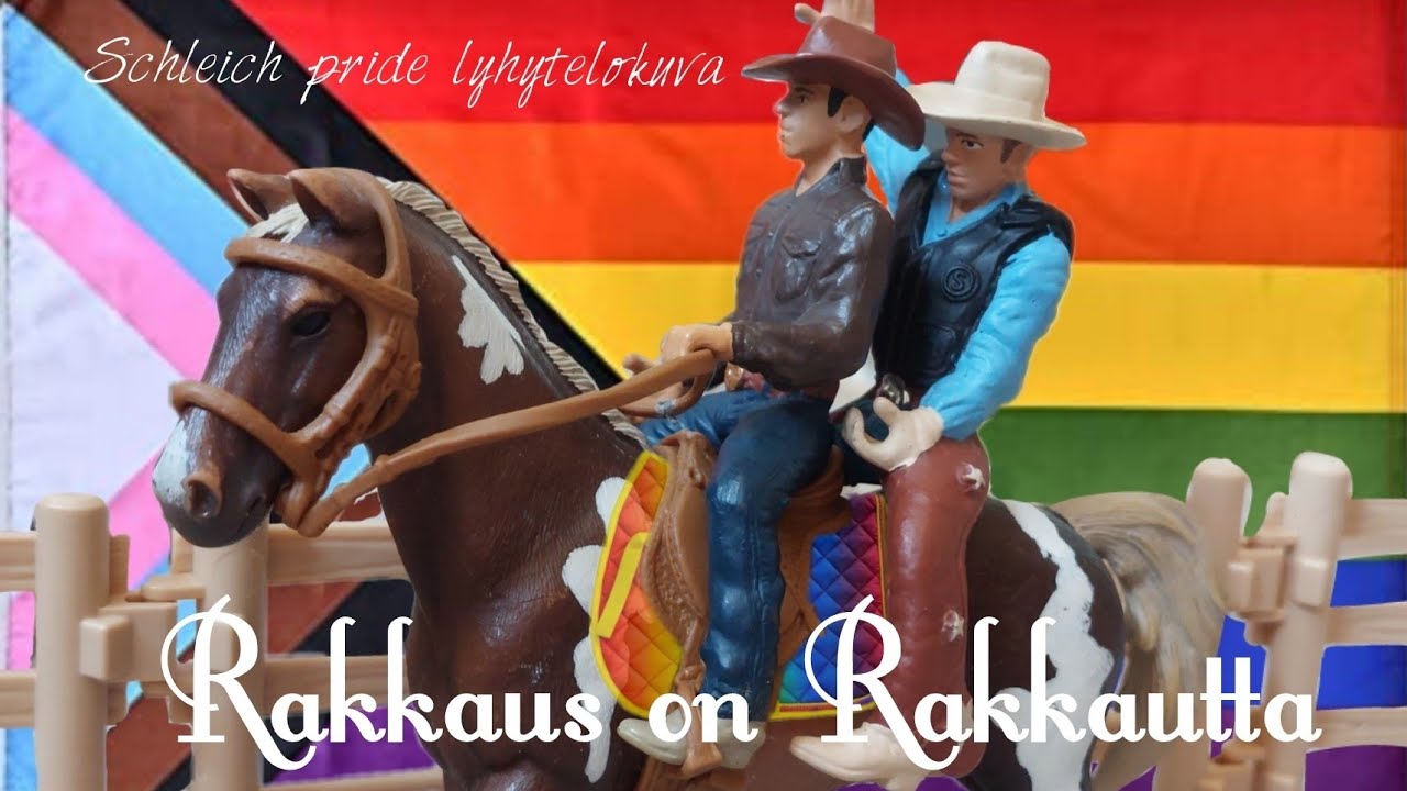 RAKKAUS ON RAKKAUTTA | SCHLEICH PRIDE LYHYTELOKUVA