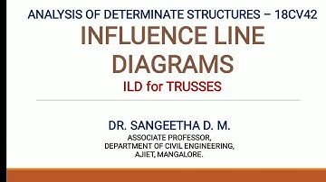 Module 2 : ILD for trusses - part 2