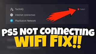 How To Fix PS5 Not Connecting To The WiFi | PS5 Not Connecting To The Internet