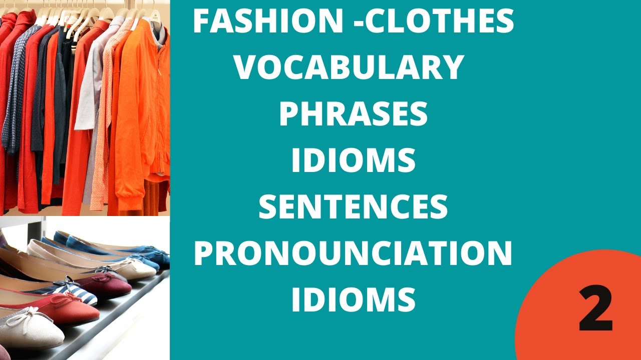 clothes English vocabulary /ADVANCED/describe pictures - YouTube