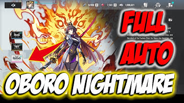 [wide] FULL AUTO! Oboro NIGHTMARE in Anisync Echoes | Etheria: Restart Guide