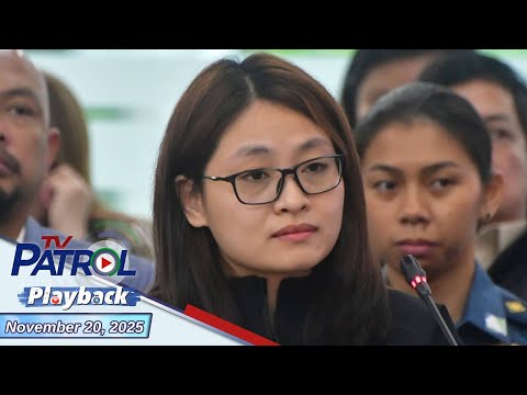 TV Patrol Playback November 20 2025