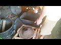 изготовление гончарного станка с электроприводом, часть 2, отливка планшайбы