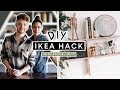 DIY IKEA HACK Wooden Minimal Shelf with Rachel Metz!!! // Lone Fox