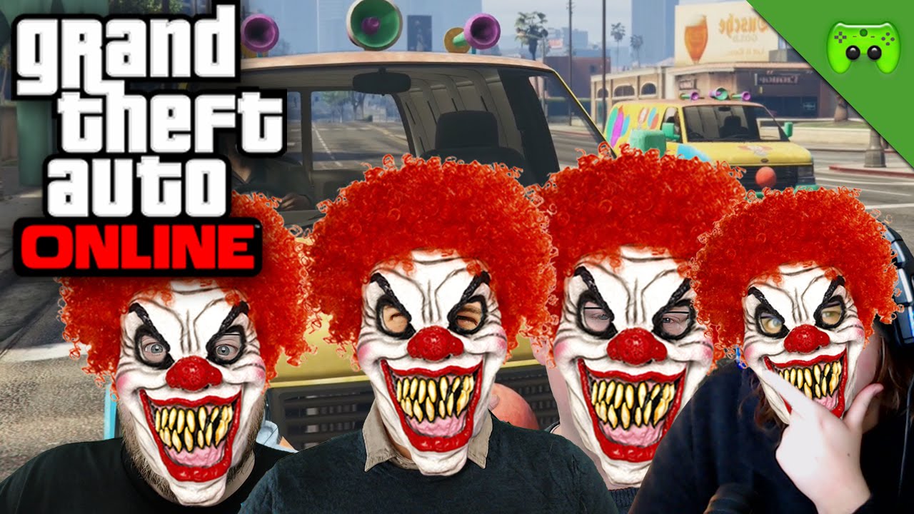 TODES CLOWNS 🎮 Grand Theft Auto Online 121 YouTube