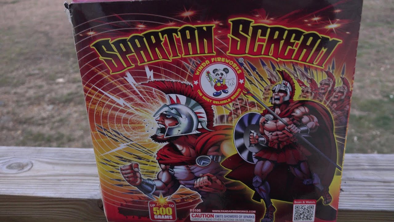 SPARTAN SCREAM by WINDA FIREWORKS YouTube