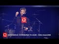 Bono Presents Noel Gallagher with the Outstanding Contribution To Music Award #QAwards