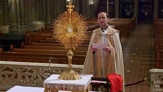 Divine Mercy Chaplet and Exposition of the Blessed Sacrament