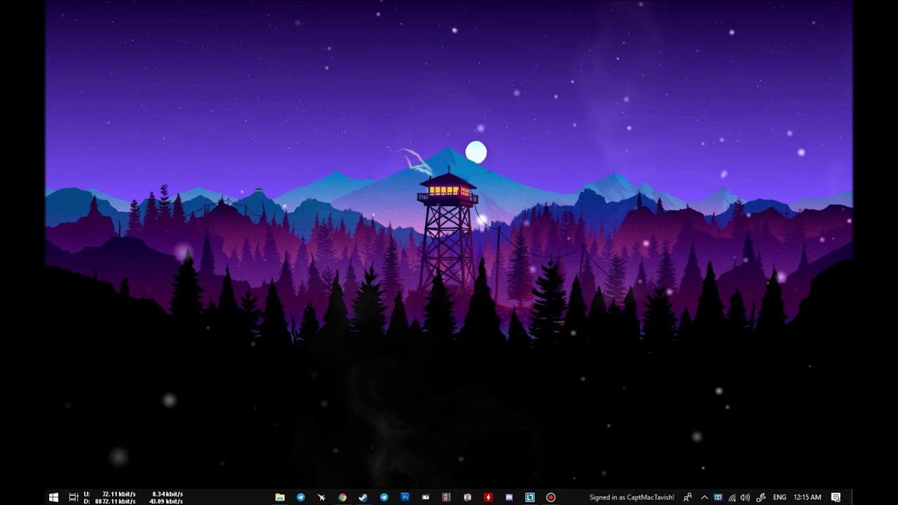 Firewatch Live Wallpaper 4K Upscale by FortuN on Make a GIF