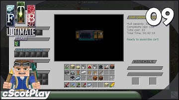 FTB Ultimate Reloaded w/ cScot : Ep 09 – IC2 Geothermal Generator and more Steve’s Carts