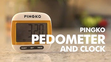 PINGKO portable LCD digital pedometer review
