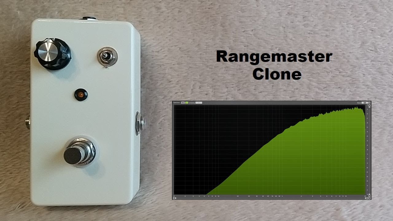 OC44 RANGEMONSTER DEMO '' rangemaster clone pedal''DIY - YouTube