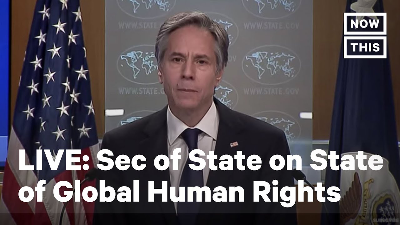 Antony Blinken Gives Remarks on State of Human Rights  | LIVE