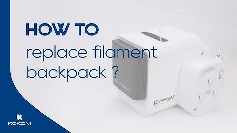 KOKONI HOW-TO | How to replace your EC2 filament backpack?