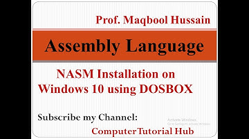 NASM Installation Windows 10 | Run Assembly Program | ADD two numbers | How to Install NASM