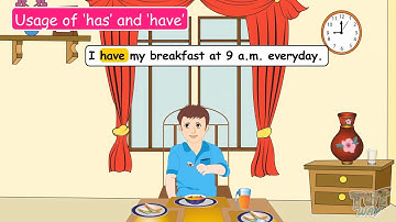 Has, Have & Had: English Grammar For Kids | Tutway