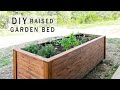 DIY Raised Garden Bed with Drawers