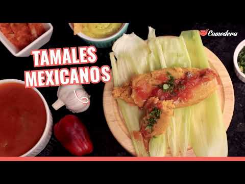 Deliciosos tamales mexicanos hechos paso a paso | Comedera