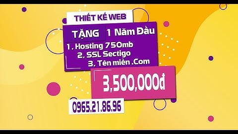 Thiết kế web - Uy tín - Chuyên nghiệp - Giá rẻ - Chuẩn SEO