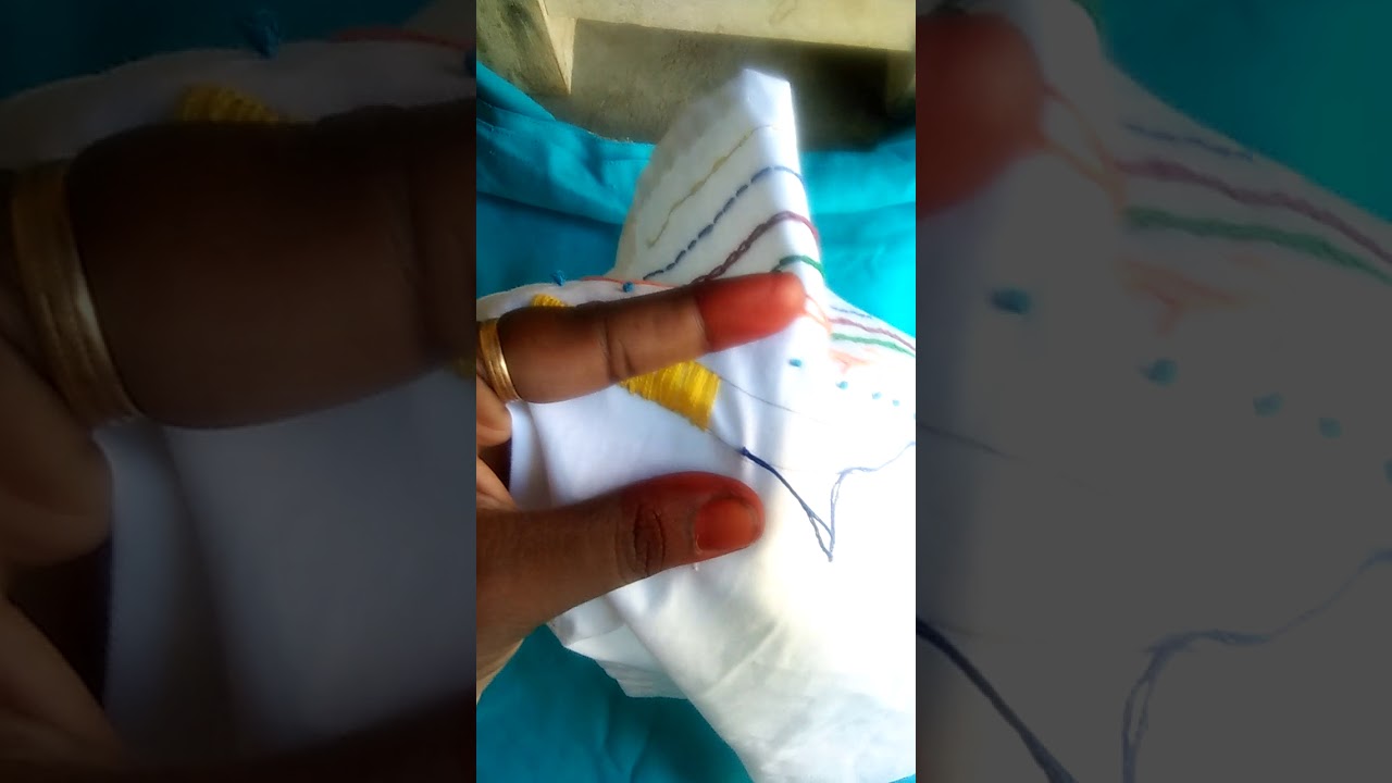 Hand embroidery stitches part 7 - YouTube