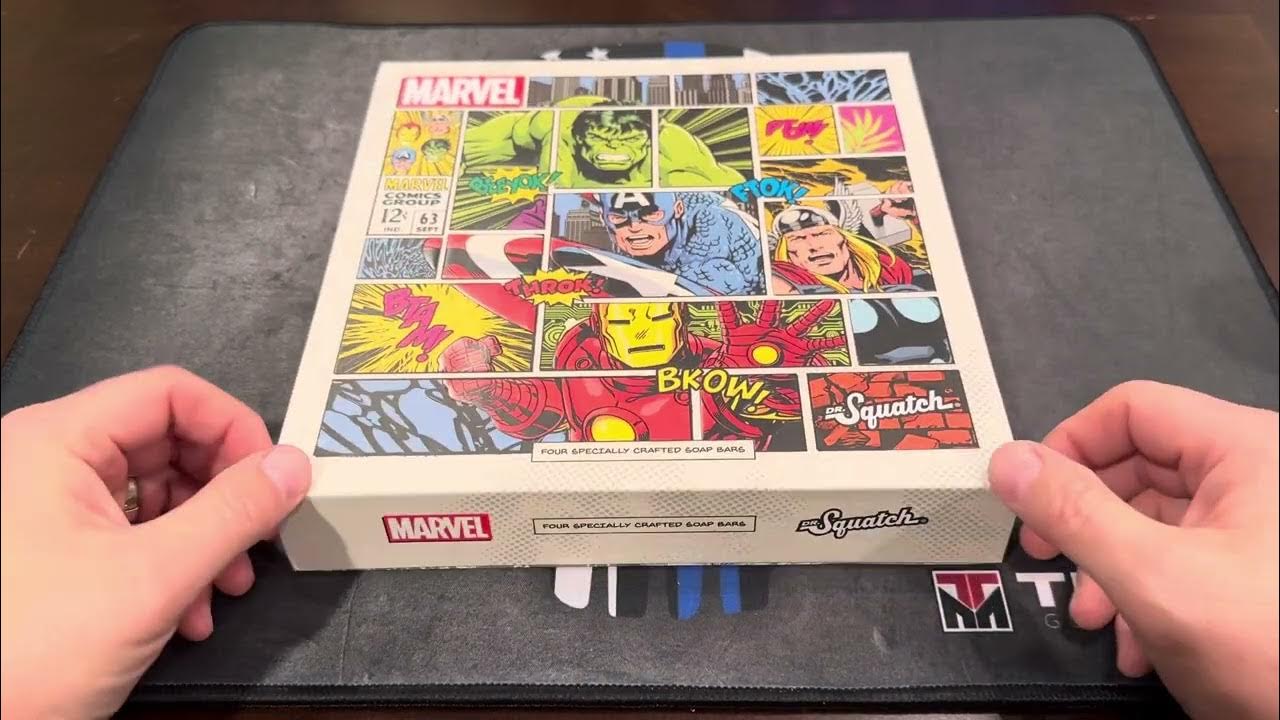 Dr. Squatch Marvel Avengers Collection [Video]