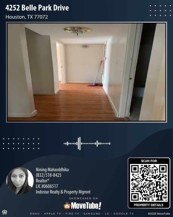 4252 Belle Park Drive, Houston, TX 77072 | 3 Bedroom Townhome For Sale