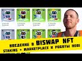 Введение в BiSwap NFT Staking + marketplace и роботы Robi Boost