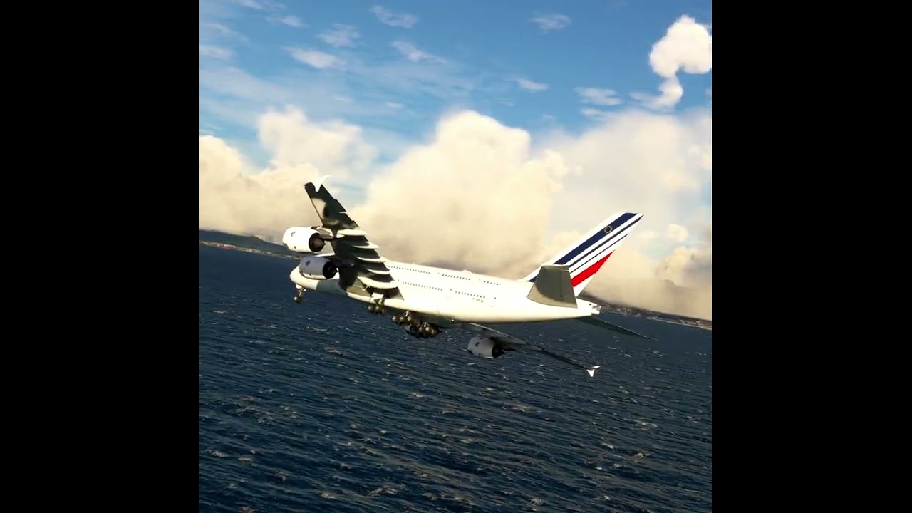 volo super avvincente Air France Airbus a380