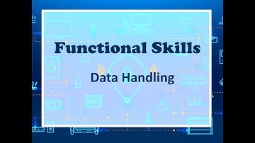 Functional Skills ICT Level 1: Data Handling and sending e-mail