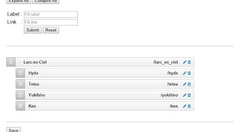 [ PHP, MySQL, JQuery ] Simple Management Menu