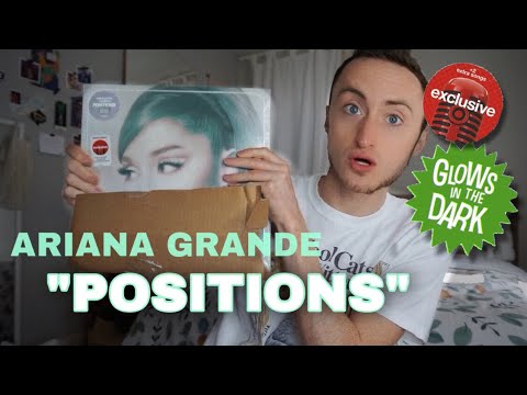 Ariana Grande - Positions Vinyl Unboxing 