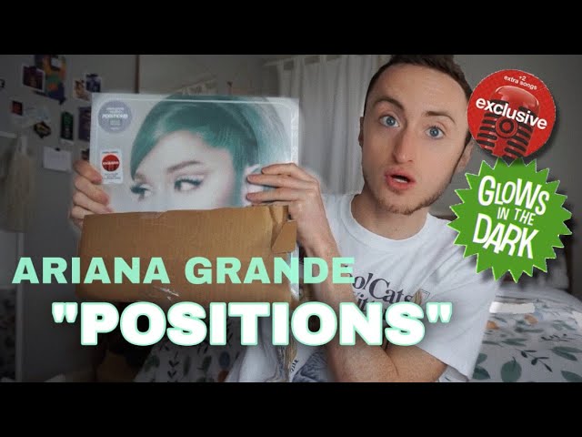 Ariana Grande Positions - Vinyl (Coke Bottle Clear) Unboxing 