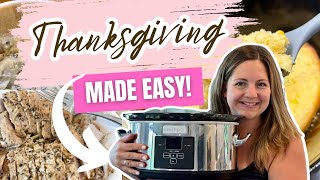 5 New Slow Cooker Thanksgiving Recipes | Thanksgiving In Your Crock Pot!