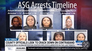 Alvin S. Glenn Prison ARREST 7 EMPLOYEES IN ONE MONTH FOR INAPPROPRIATE CONTACT W INMATES!!!