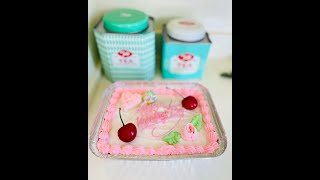 Fake Valentine Cake DIY