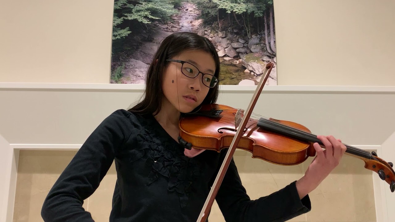 Ruth Sun, Violin, Performs Meditation from Thais by Jules Massenet