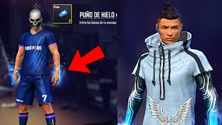 ME REGALARON LOS NUEVOS PUÑOS DE HIELO Y SET ANGELICAL COMPLETO EN FREE FIRE - ANTRONIXXG