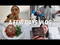 VLOG: a few days in my life, cooking, hanging out, etc!