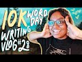 I wrote 11,000 words in 1 DAY - "fantasy hater" & pantser fast drafts fantasy | Writing Vlog #28