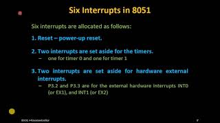 Interrupts in 8051 Microcontroller by Dr. Ujjaval Patel: Part 1