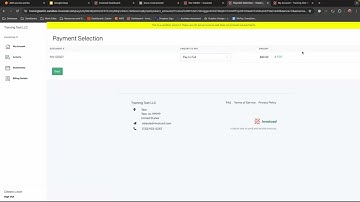 Taking Payments: Invoiced